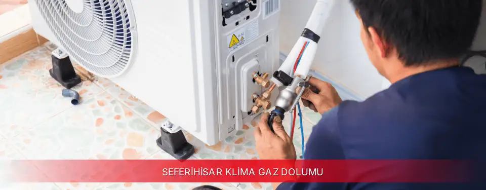 Seferihisar İlçemi Mitsubishi Electric Klima Gaz Dolumu